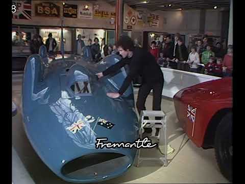 Bluebird | Malcolm Campbell | Land Speed Record | Model Railway | Kids TV|  Magpie | 1980