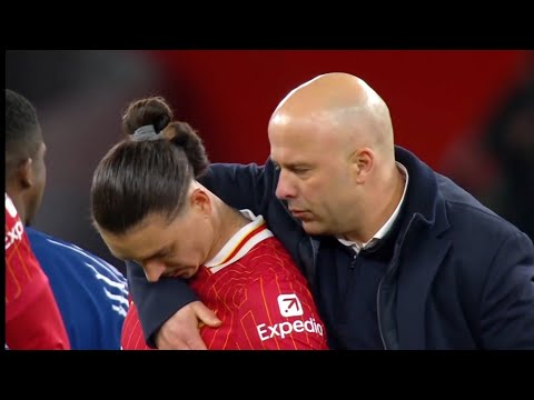 Darwin Núñez crying after missed Penalty Goal vs PSG, Liverpool vs PSG Highlights, Champions League