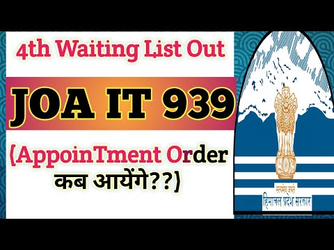 JOA IT 939 Waiting Panel out ((18/02/202))