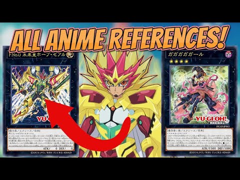 NEW YUMA SUPPORT! Gagaga Girl XYZ! - ALL Yugioh Zexal Anime References!