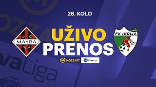 Mačva - Inđija Toyo Tires Mozzart Bet Prva liga Srbije 2024/25 26. Kolo