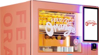 Feed ME Orange 生搾りオレンジジュース自動販売機