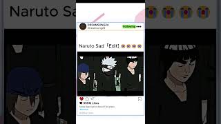 Naruto Sad [Edit] 😭😭😭😭-- #Shorts #AMV #Naruto #Boruto