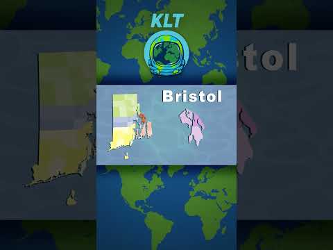 Rhode Island Has 5 Counties! | US Geography For Kids | KLT Geography #shorts