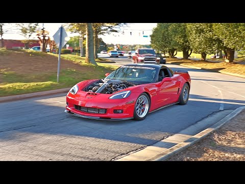 Cars Cruising Into Atlanta Caffeine & Octane (Chill Video) - April 2024