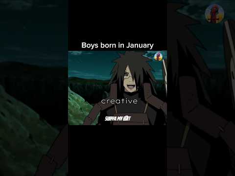 Boys born in january | naruto | demon slayer | dragon ball | whatsapp status tamil |tamil anime edit