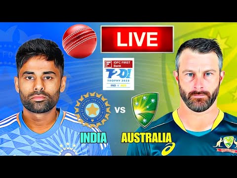 🔴Live: IND Vs AUS 2023 - 1st T20 | Live Match | India Vs Australia Live