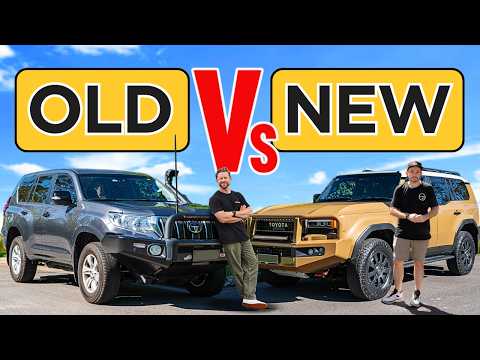 OLD vs. NEW Toyota LandCruiser Prado - Why is the NEW ONE copping so much HEAT!?