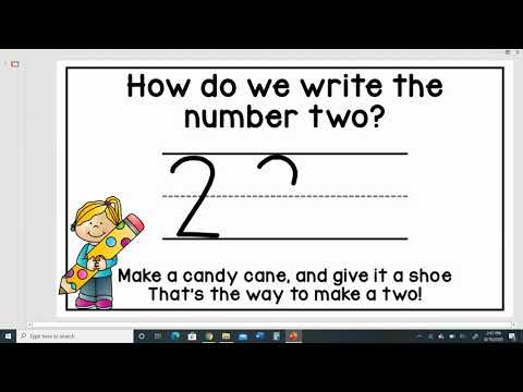 How To Write the Number 2