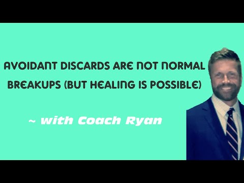 Avoidant discards are not normal breakups (but healing is possible)