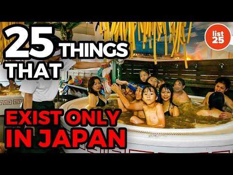 25 Things That Exist Only in Japan