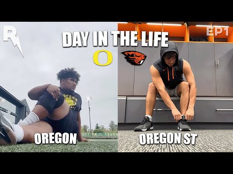 Day In The Life: Oregon Vs Oregon St Football (RIVALS)