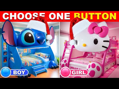 Choose One Button! BOY or GIRL Edition 💙🎀 Quiz Zone