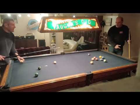 Over 2 hours of us shooting pool