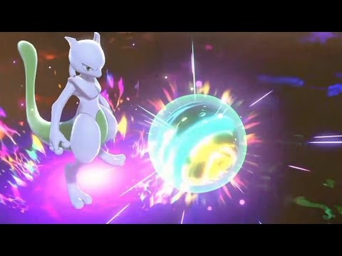 Mimikyu copies Mewtwo's signature move