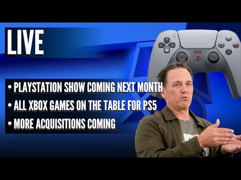 PlayStation Show Coming Next Month | All Xbox Games On The Table For PS5 | More Acquisitions Coming