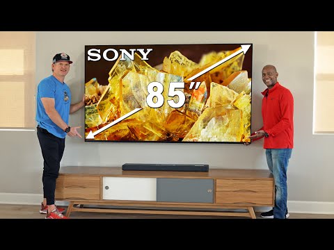 Enormous 85" Sony X90L LED TV