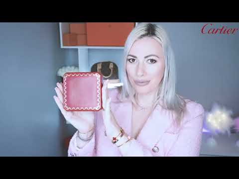 Cartier LOVE NECKLACE, DIAMONDS 18K White Gold + Cartier Baby LOVE Charm Review