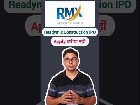 Readymix Construction Machinery IPO apply or avoid #shorts