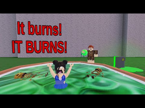 He poured acid in the pool... (Roblox Sad Story)