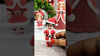 Christmas Special☃️🎄🎁💕 Little Boy Wearing Clay Santha dress ⛄🎄🤶Making Of Little Santha💃💃