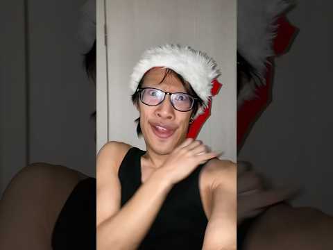 【TikTok１２０万再生】めちゃくちゃバズったクリスマス変身❗️🎄 #santatellme #変身