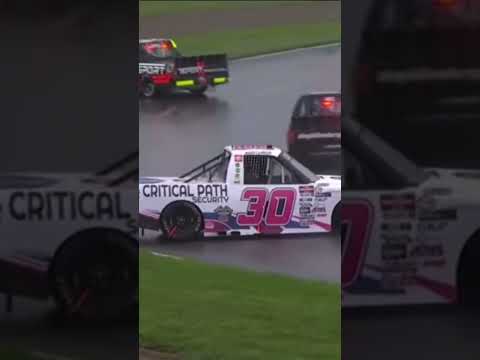 NASCAR Craftsman Truck Series Mid-Ohio Rain Madness #nascaronfox #nascar #ncts