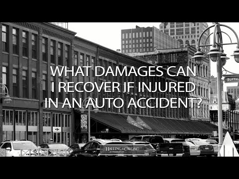 What damages can i recover if injured in an auto accident