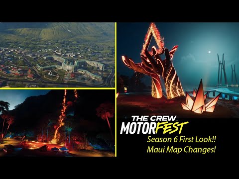 The Crew MotorFest : Season 6 First Reveal!! Maui Map Changes!