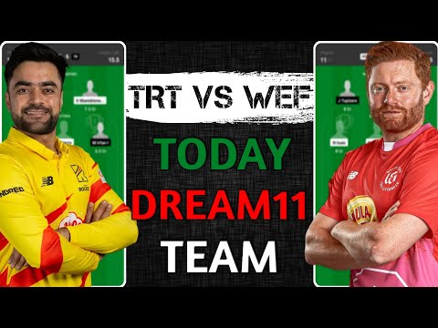 TRT vs WEF Dream11 Team, TRT vs WEF Dream11 Prediction, TRT vs WEF Dream11: Fantasy Tips Analysis