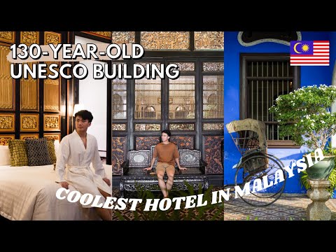 I Stay at Malaysia’s Most Unique Hotel (UNESCO heritage building): Cheong Fatt Tze Blue Mansion