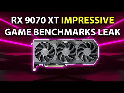 RX 9070 XT IMPRESSIVE Game Benchmarks & Release Date Leak