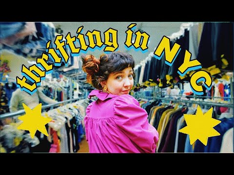 3 HOURS IN BROOKLYN... let's go THRIFTING 🚕 thrift with me in NYC! fall 2023