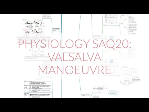 PHYSIOLOGY SAQ 20: VALSALVA MANOEUVRE