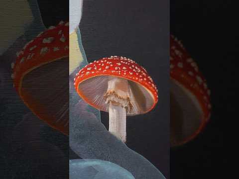 #oilpainting #amanita #fineart #mushroom #artist #flyagaric