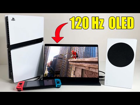 120Hz OLED Portable Monitor for PS5, Xbox and Nintendo Switch | UPerfect O2