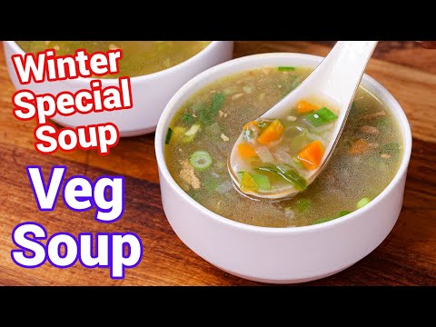 Winter Special Soup Recipe - Mixed Vegetable Soup | Mix Veg Soup - Fat Burning Weight Loss