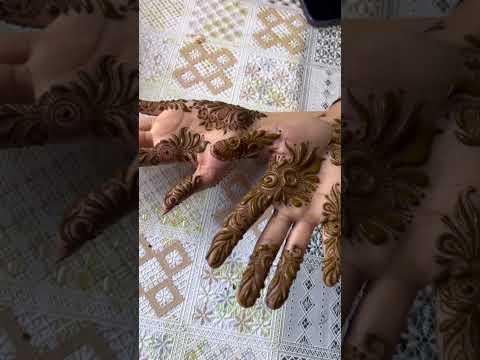 Beautiful Hands in Minutes ✨ #shorts #mehndi