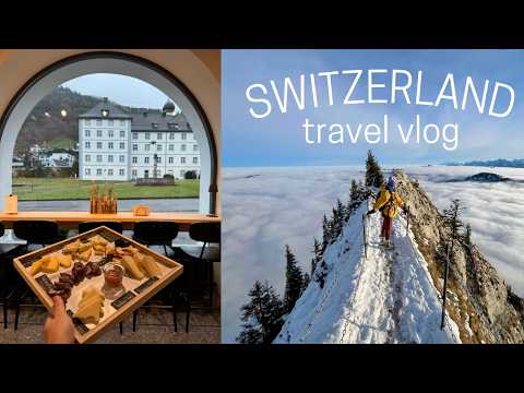 Knitting in Switzerland! (+ Markets, Hiking, and more!)│ HighLevelTravel #1