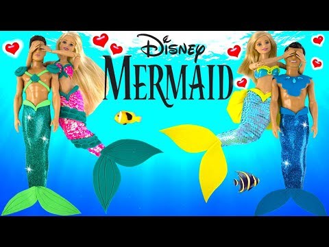 Play doh mermaid princess Rapunzel Flynn Cinderella Charming princess play doh videos