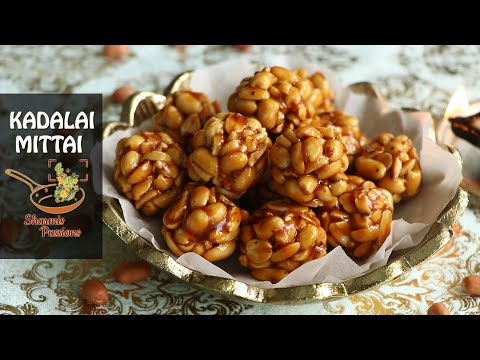 Kadalai Mittai Recipe | Kadalai Urundai Recipe  | Peanut Candy Recipe