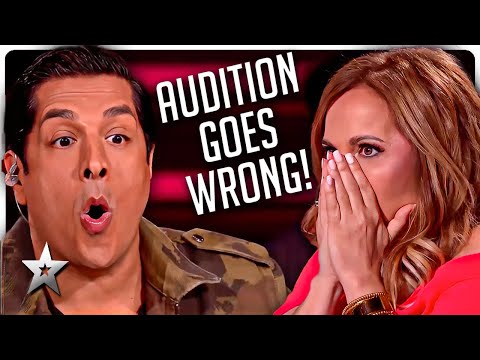 When DANGEROUS Auditions GO WRONG on Got Talent!