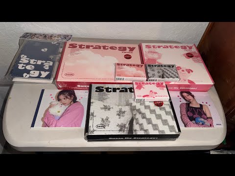 Twice 14th Mini Album Strategy Unboxing (Step 1, Step 2, Step 3, Digipack, Highlight,Nemo Ver)