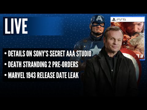 Details on Sony's Secret AAA Studio | Death Stranding 2 Pre-orders | Marvel 1943 Release Date Leak