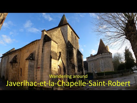 Wandering around Javerlhac-et-la-Chapelle-Saint-Robert, Nouvelle-Aquitaine, France.