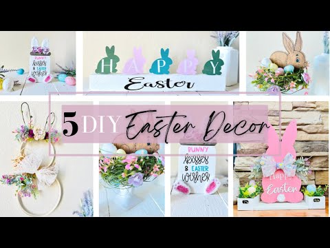 Easter DIY Dollar Tree 2022 | Easter Decor 2022 | Easter Decor Dollar Tree