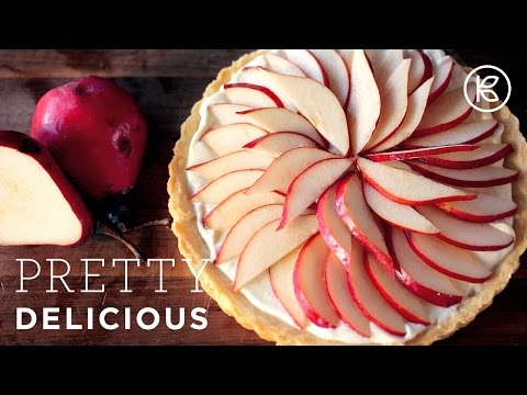 Red Pear Tart Recipe | Pretty Delicious