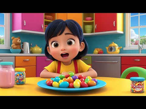 Where Did the Jelly Beans Go? Rhyme Song | Popular Nursery Rhyme | Educational Kids Songs