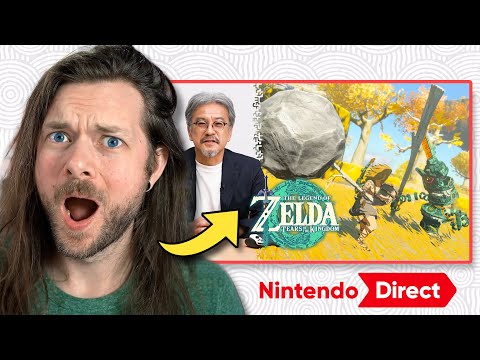 We NEED to talk about that ZELDA: Tears of the Kingdom Nintendo Direct!