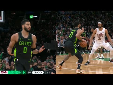 Jayson Tatum HUNTED the Cavs WITH SIDE STEPS  after CRITICIZED on Live TV by Richard Jefferson!